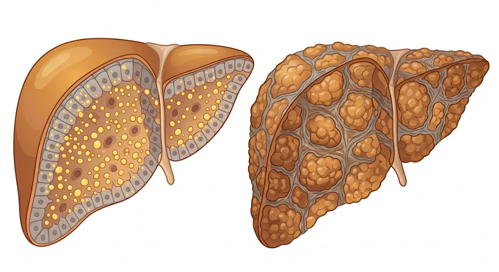Steatose-hepatique-et-cirrhose